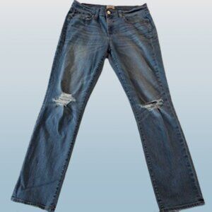 J.Crew Slim Broken-In Boyfriend Jeans - Size 28 -  Distressed Knees